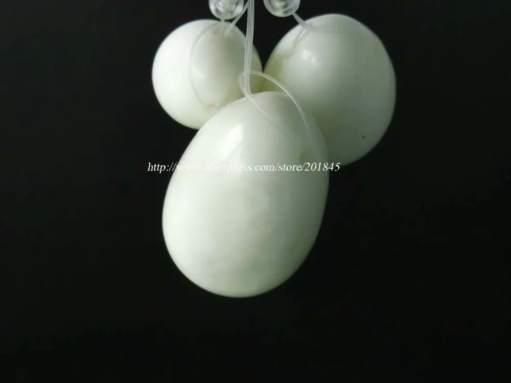 3 шт. нефритовые яйца для упражнений на мышцы Кегеля укрепляющие тазового дна