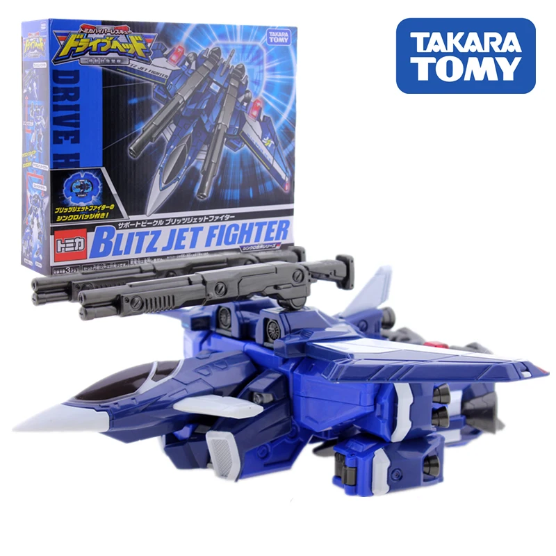 

TAKARA TOMY Action Figure Transformation TOMICA Rescue Deformation Lightning Fighter Speed Rescue Children Gifts Doll Toys