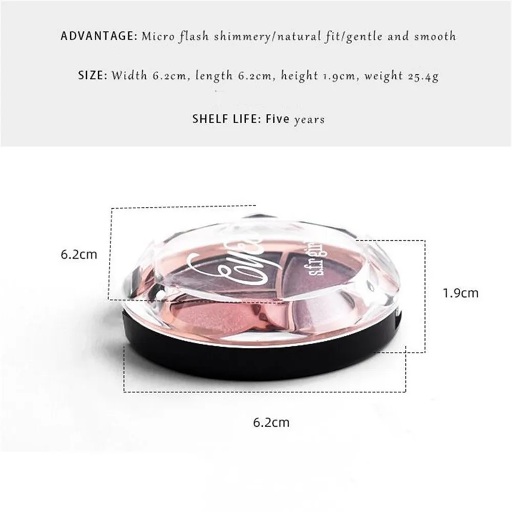 Модные водонепроницаемые Черные Тени для век Палетка с дымчатыми оттенками