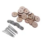 10 наборов деревянных соединительных соединителей для ручной работы Медвежонок детская игрушка Сделай Сам скрапбукинг ручной аксессуары для рукоделия