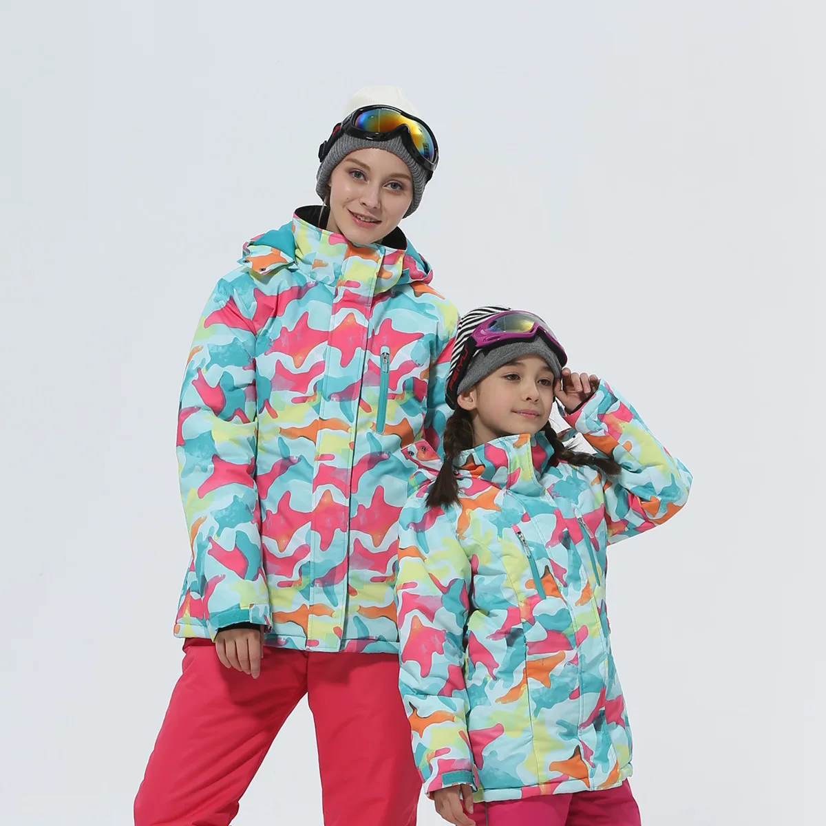 HONEYKING Kids Ski Suit Winter Warm Windproof Boys Outdoor Sports Snow Jackets Girls Snowboard Coat For Clothing Equipment | Детская