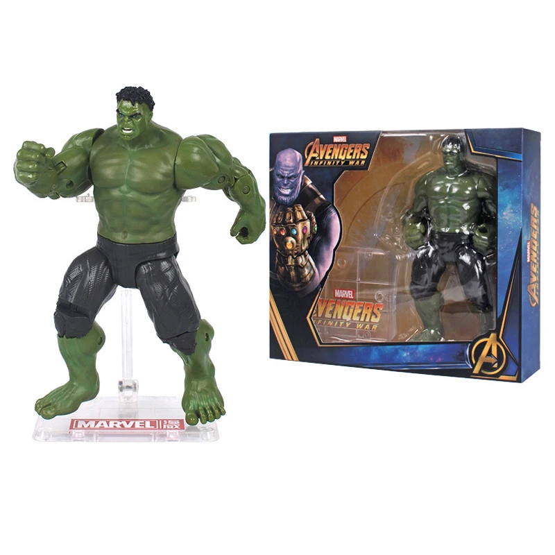 

Marvel Hulk Action Figure Avengers Movable Collection Model Toys