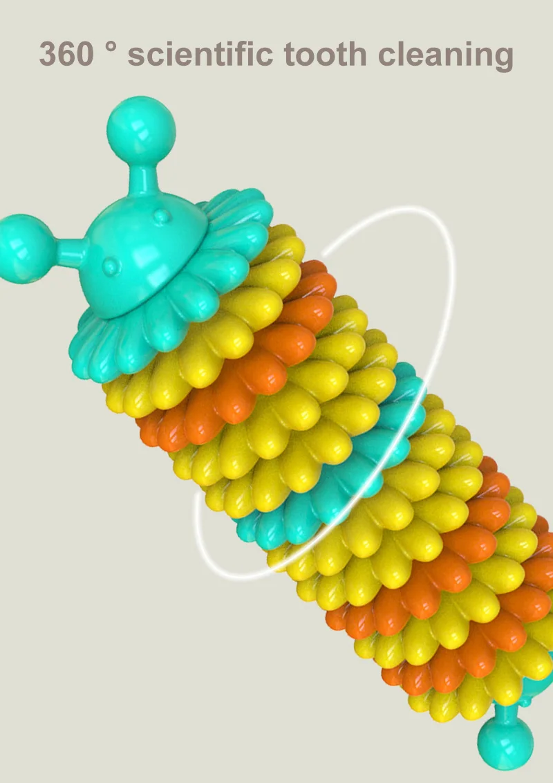 Новая жевательная игрушка гусеница для собак Жевательная палочка чистки зубов