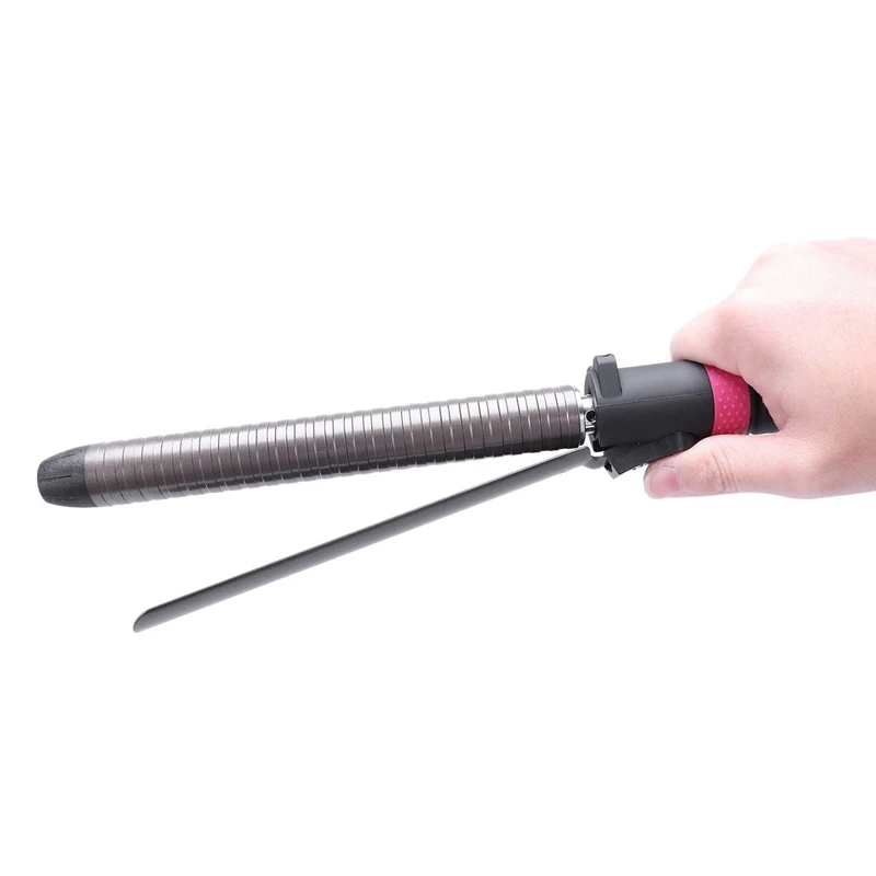 Hair Curler Curling Wand Iron Rotatable Styler Wet&ampDry Tongs Curly Styling Tools Temperature Adust 22Mm(Us Plug) | Красота и