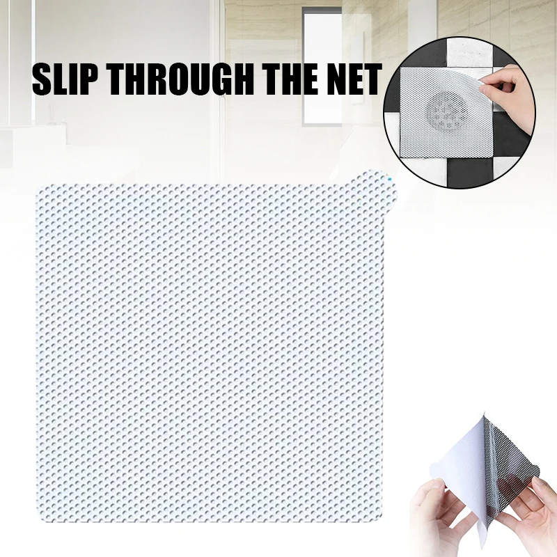 

Newly Waterproof Floor Drain Sticker Removable Shower Drain Hair Catcher Mesh Self Adhesive Sticker for Bathroom Kitchen