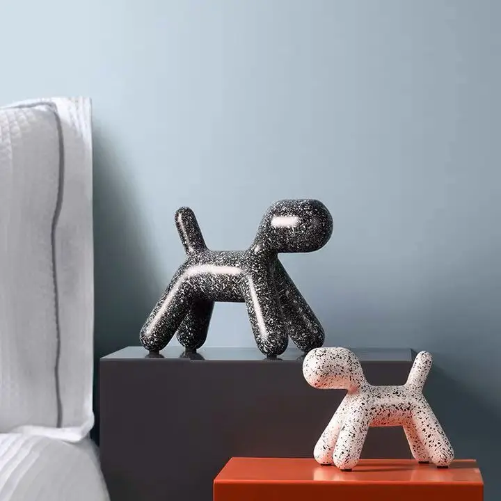 

[HHT] Abstract Dalmatian Home Decorations Balloon Spot Dog Desktop Ornaments Living Room Small Furnishings Children's Gifts