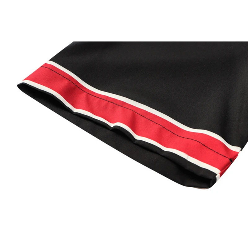 Рубашка-поло мужская с принтом Dark Icon свободная летняя сорочка контрастной