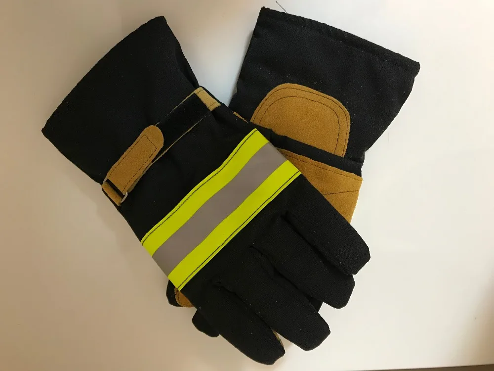 

EN659/EN420/EN407 Standard Fire Fighting Gloves Used For Fireman Free Shipping