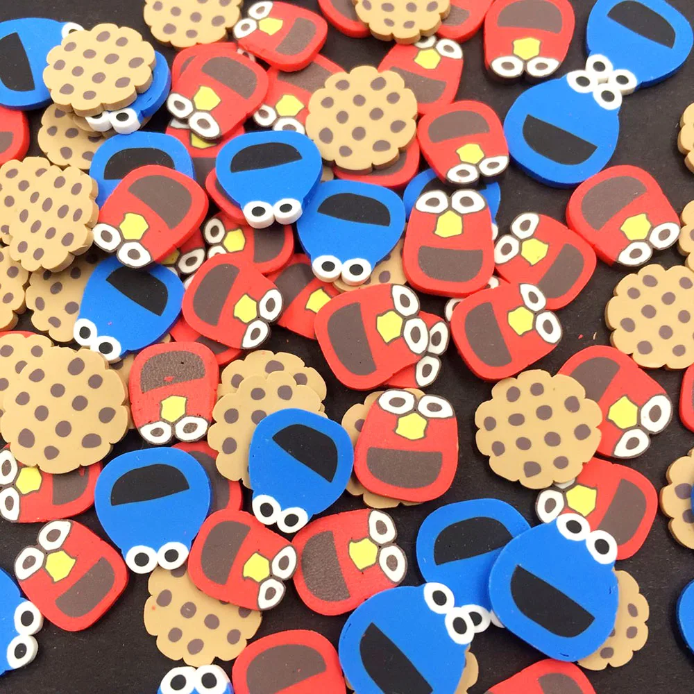 100 г мультфильм животных печенье Ломтики Полимерная Горячая глина брызгает для