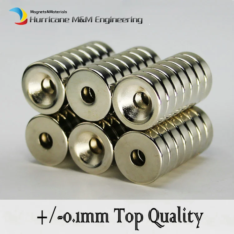 Резьбовой неодимовый редкоземельный постоянный магнит 4 1 кг диаметром 15x4 (+/-0 1) мм
