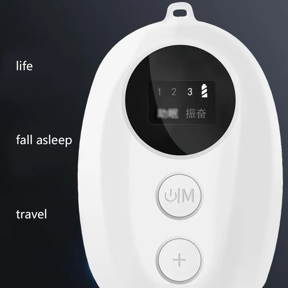 

Microcurrent Sleeper Smart Hand Held Pulse Vibration Asleep For Health Children Device Home Tool Quickly Sleep Massage Care U8T6