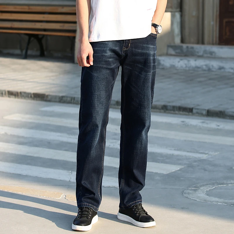 Мужские Бизнес-сумки Стрейчевые мужские джинсы модные высококачественные