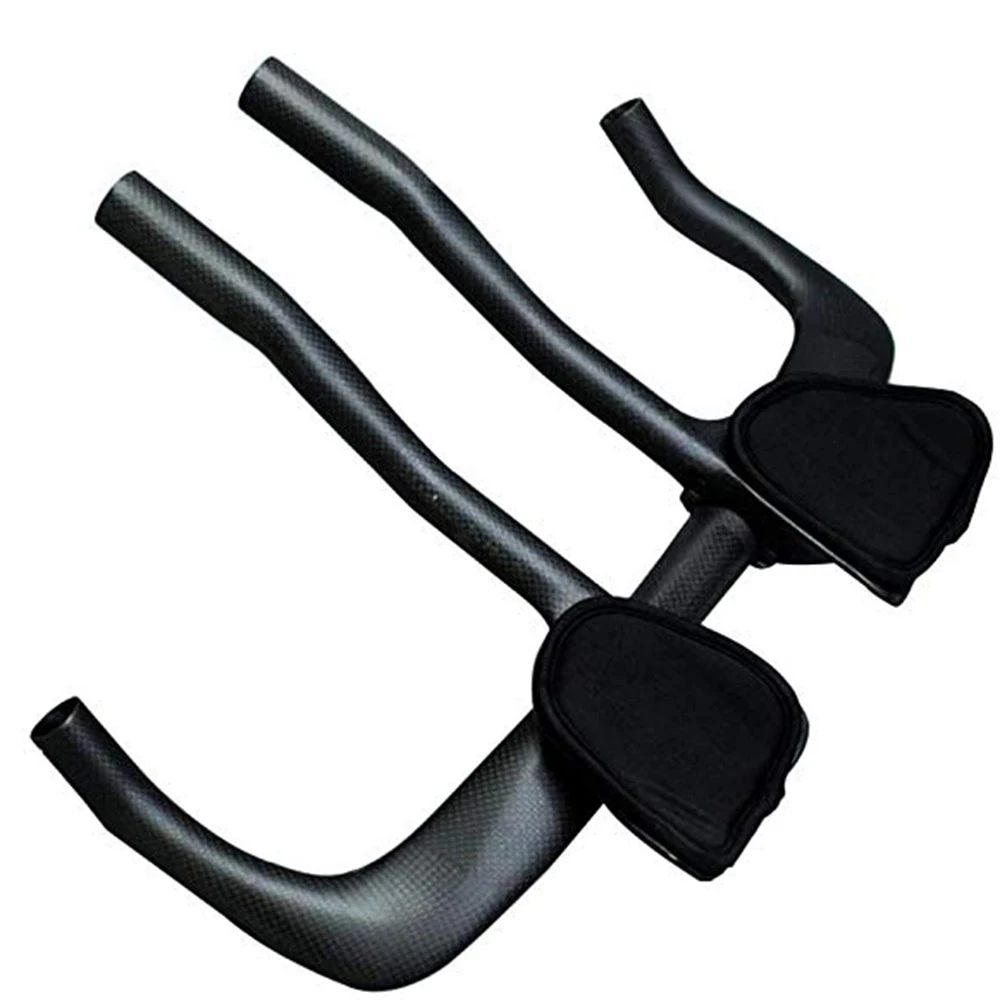 Удлинитель Fahrrad из углеродного волокна без логотипа Aero TT Bar Enden для триатлона Lenker