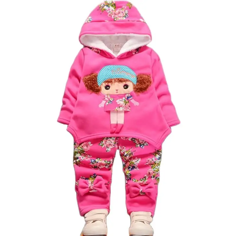 Осень-зима 2019 теплые камуфляжные комплекты одежды с капюшоном для маленьких