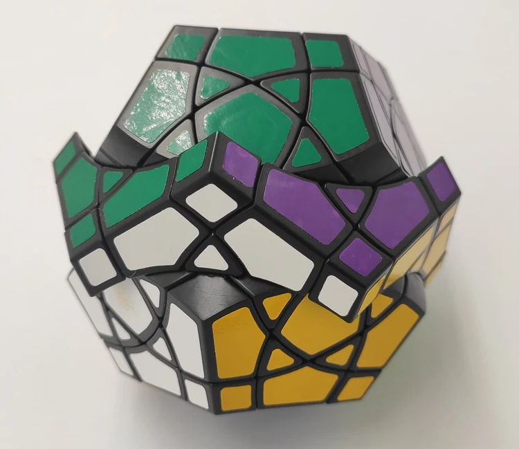 

MF8 Curvy Starminx DIY Kits Black Cube Twsit Puzzle Educational Toy Gift idea Drop Shipping