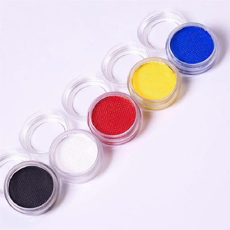 

10g Face Paint Fluorescence Pearl Matte Children Water-Soluble Single Color