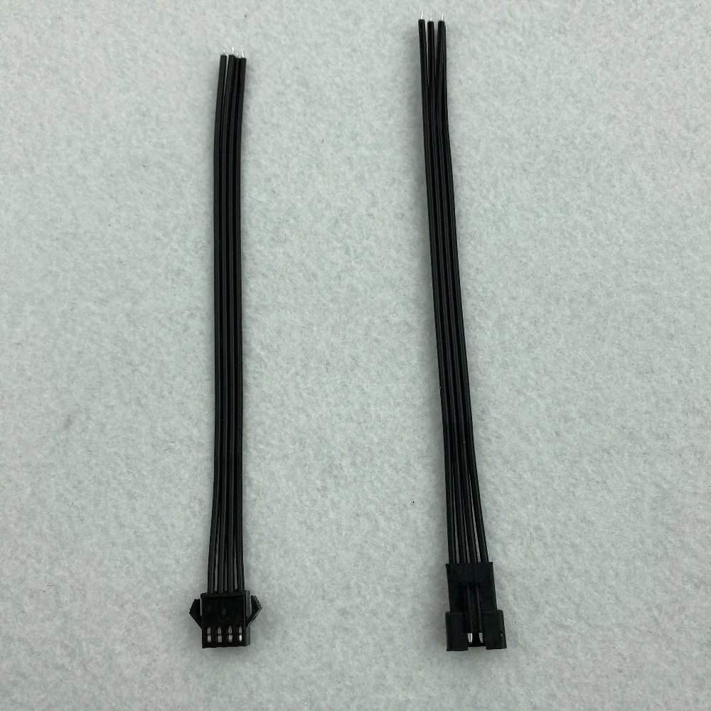 Штепсельная вилка и розетка 4PIN JST с каждая длина кабеля 15 см провод 20AWG полностью