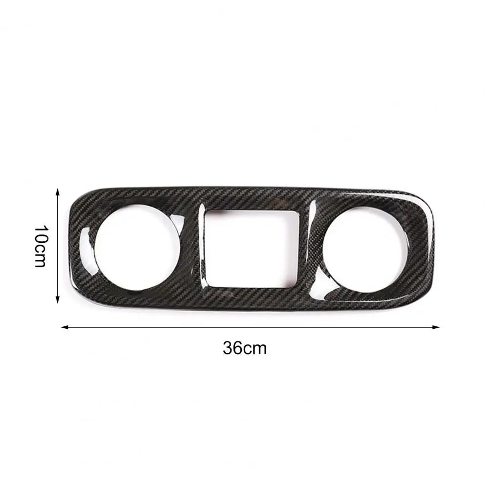 

Central Control Cover Waterproof Self-adhesive Carbon Fiber Wear-resistant Air Outlet Trim for Mercedes-Benz G-Class 2019-2020