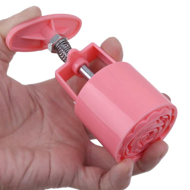 Круглые пластиковые штампы с цветами для китайского фестиваля форма тиснения в