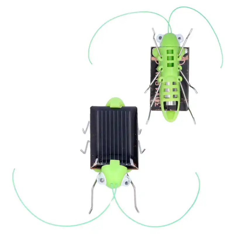 Кузнечик на солнечной батарее игрушки экологически безопасный для обучения