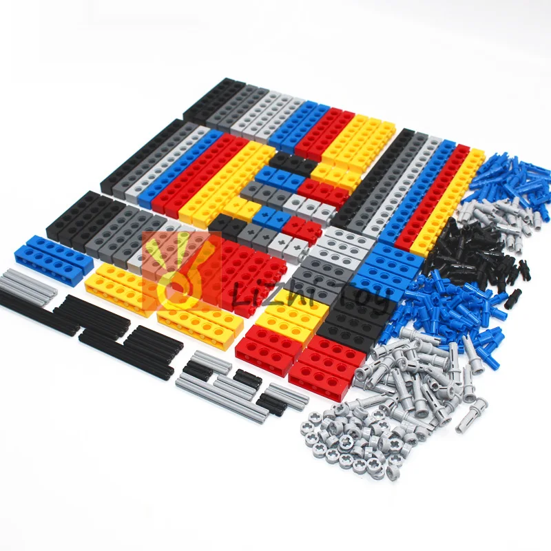 Технологические строительные блоки детали крупными партиями толстые MOC 6 цветов