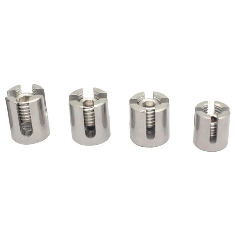 

M6CF 10 шт. 90 градусов углы морской класс нержавеющая сталь 316 проволочная веревка решетчатые системы зеленая стена крестообразный зажим верев...