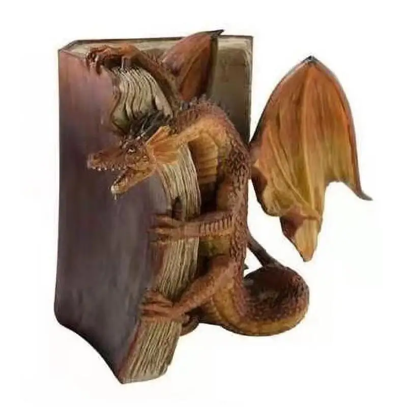 

room desk decoration accessories Ornaments for home Funny Dragon Bookends statues and sculptures