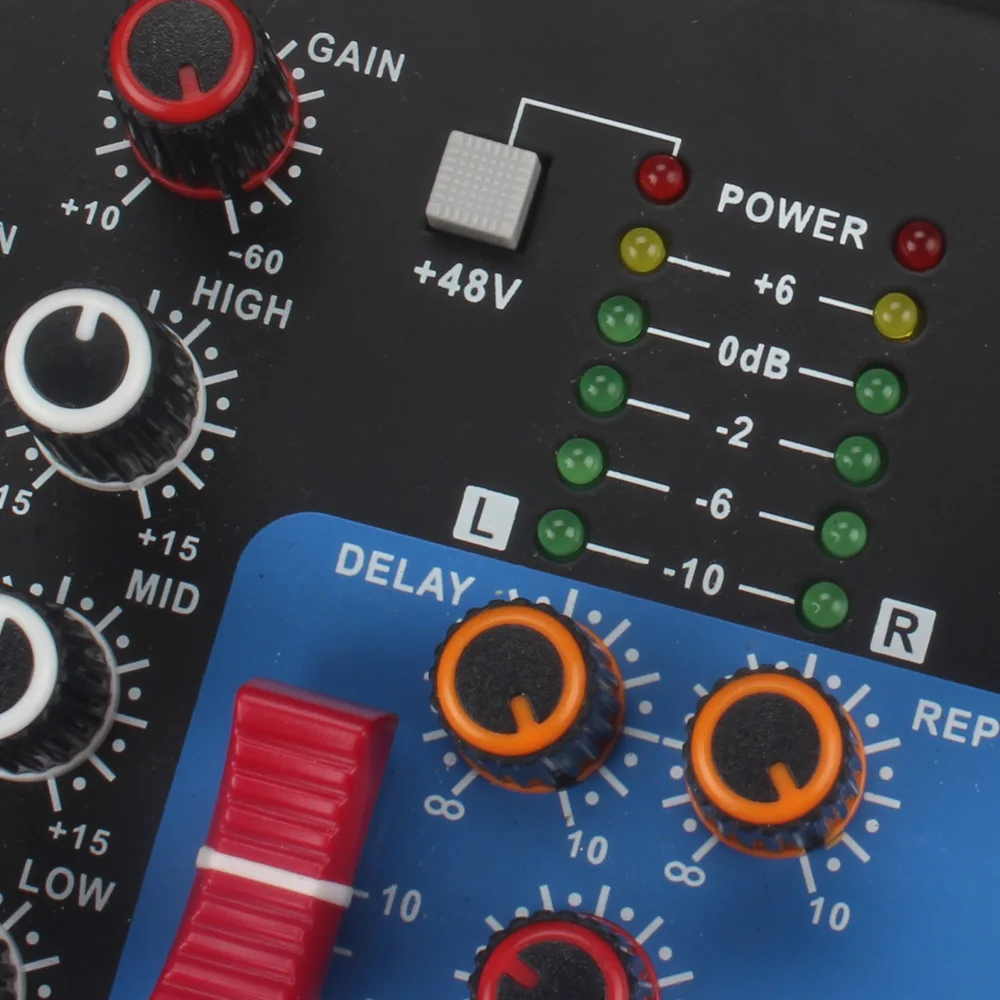 JAYETE 4-канальная звуковая микшерная консоль профессиональная мини-USB аудио с Bluetooth