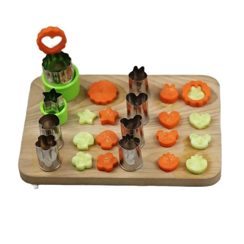 Рис устройство резки овощей и фруктов формы 8 шт./компл. футболки с короткими