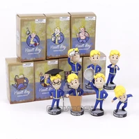 fallout vault boy bobble head doll pvc action figure collectible model toy brinquedos 7 styles