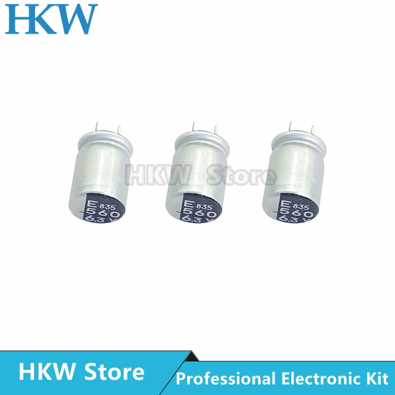 Capacitor Ncc 6×8 mm Série Pse Capacitor Sólido para Placa-mãe Vga 10 Peças 560uf 6.3v Série 6×8 mm