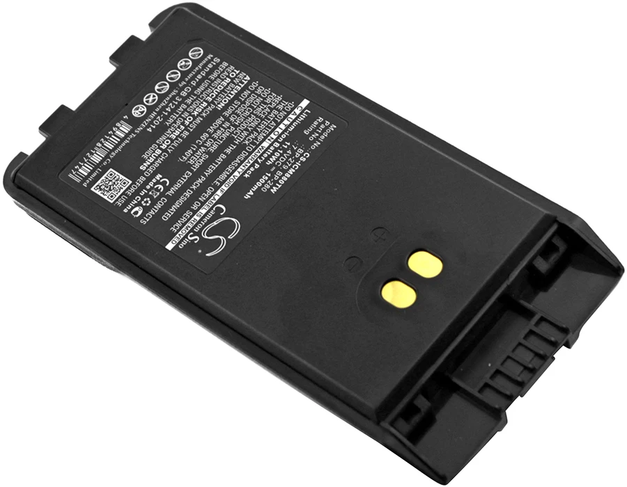 CameronSino для BEARCOM BC1000 IC F1000 ICOM F2000 F1000D F1000S F2000T V88 BP 279 батарея|Цифровые аккумуляторы| |