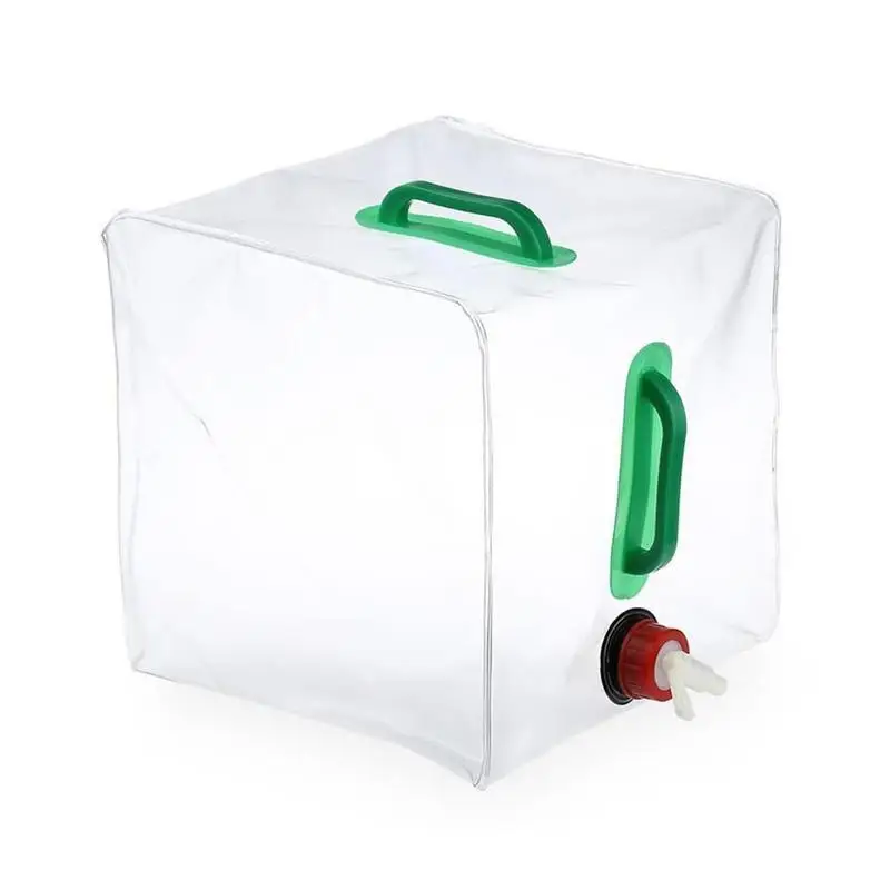 

20L 1 pcs 28cm Folding Water Container Foldable Water Portable Bags Water Conta Survival Q7X8 Storage Hiking Bag Camping T7S9