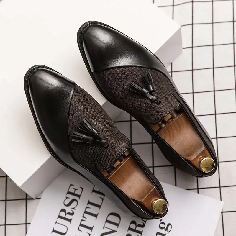 

Explosive Genuine Leather Sneakers Designer Luxury 2021 Work Shoes Loafers Ladies Shoes For Men 2020 Luxury Man Moccasin Tennis