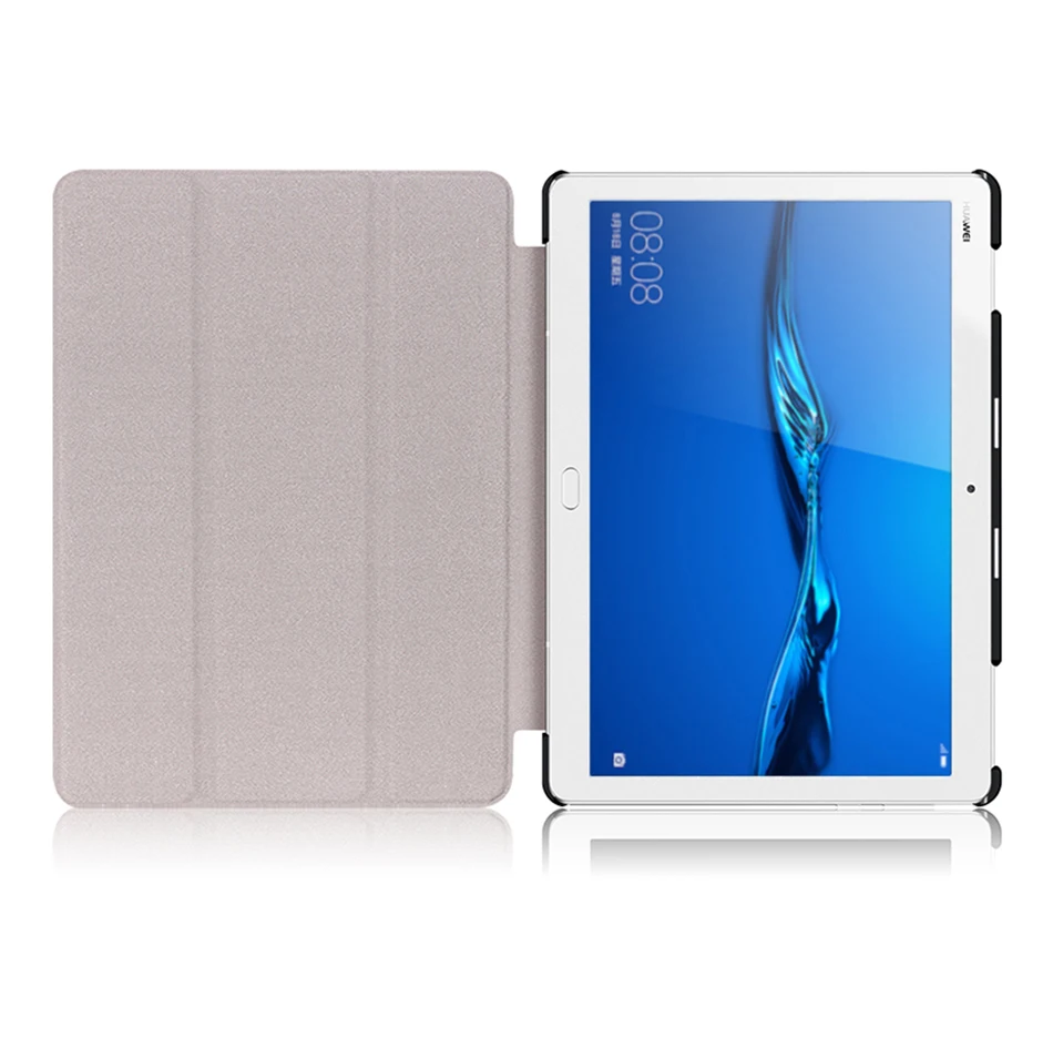 Чехол Sanmubaba для huawei MediaPad M3 Lite 10 BAH-W09 BAH-AL00 10,1 ''PU кожаный флип-стенд смарт-чехол Защитный чехол для планшета