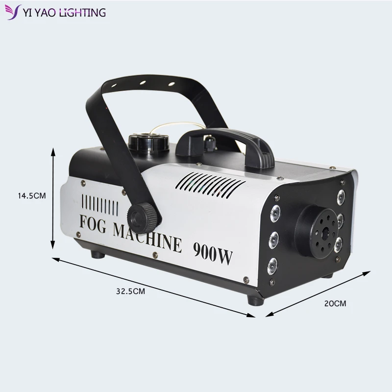 

900W Rgb 3in1 Control Smoke Machine Wire Fog Machine for Wedding Party Stage
