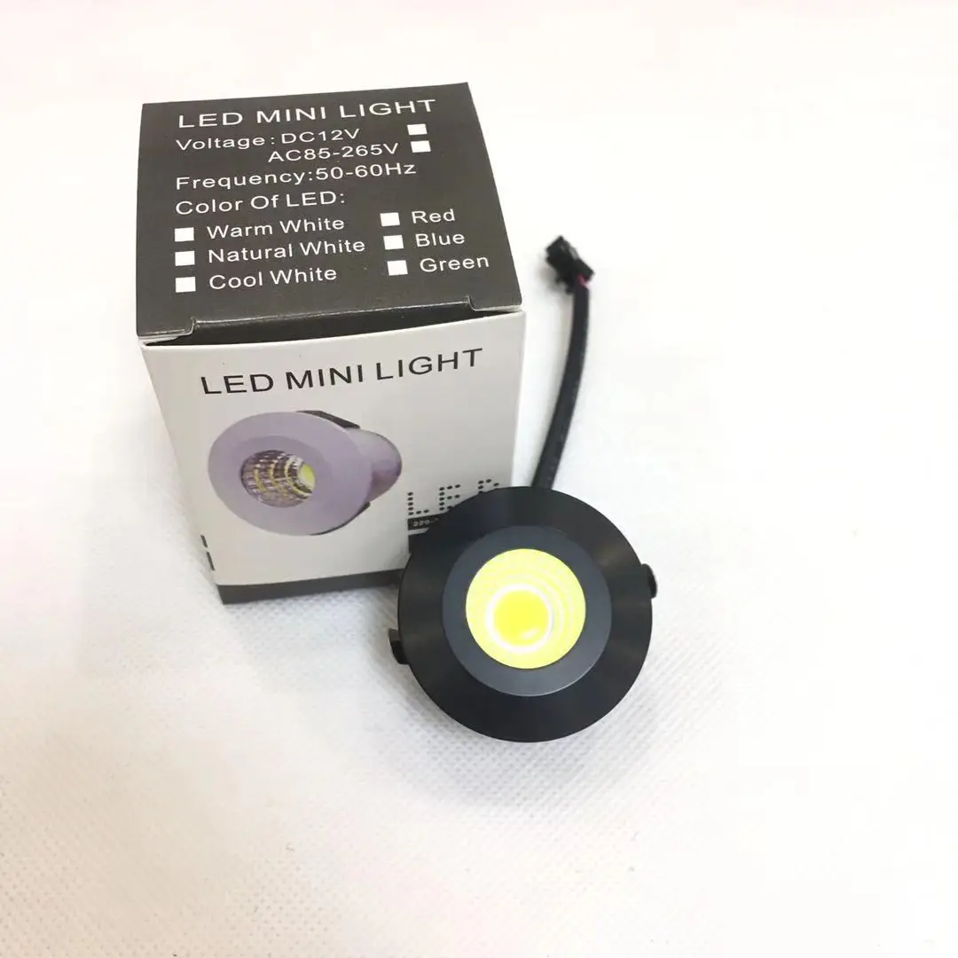 Светодиодный мини точечный светильник 24 шт. 3 Вт новый дизайн круглый для шкафа 230