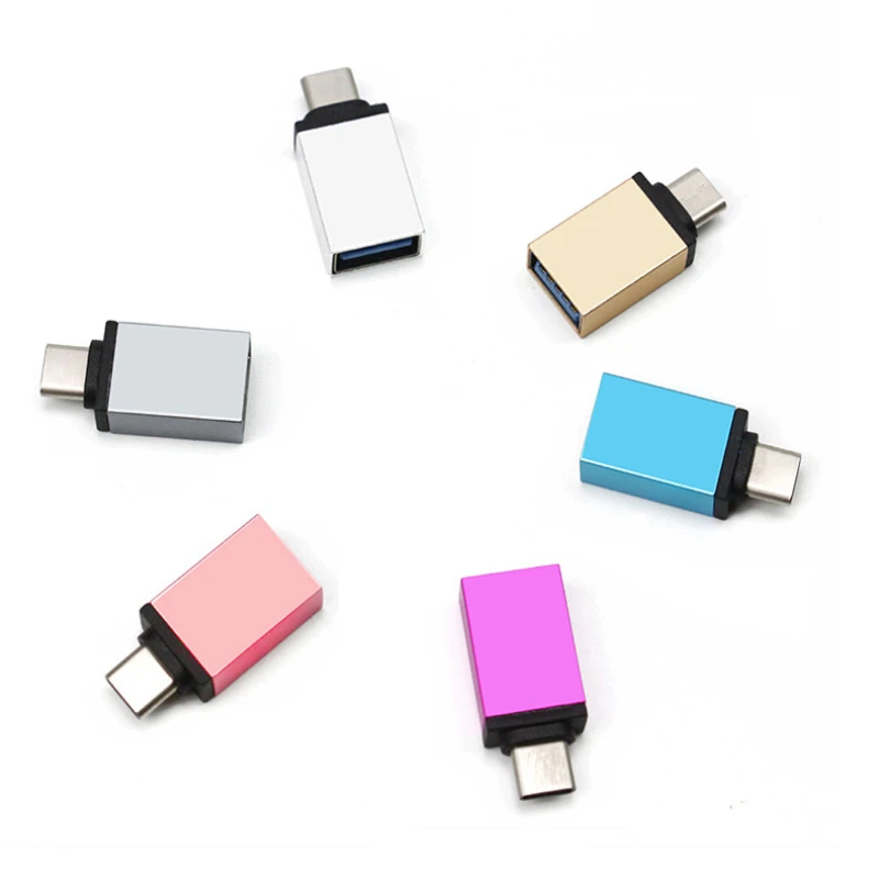 Адаптер OTG с USB 3 0 на Type-c для телефонов Android адаптер U-Disk Huawei Xiaomi 2 шт. | Мобильные