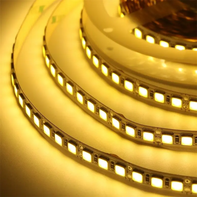 5054 120 светодиодный s/m DC 12V 12 24 V SMD Светодиодная лента 5M гибкая лента светодиодный диод водонепроницаемый ярче 5050 белый/теплый белый