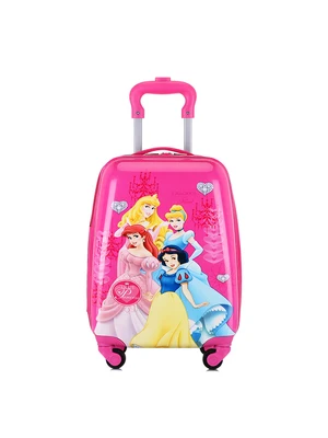 Cartoon suitcase 18 дюймов чемодан на колесиках, Детский чемодан на колесиках, чемодан для путешествий, чемодан для каюты, мультяшная Губка Боб, милая сумка для девочек - Цвет: Cartoon suitcase