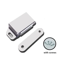 new 2pcs stainless steel wardrobe cabinet cupboard door magnetic catch latch stopper holder self aligning magnet home hardware