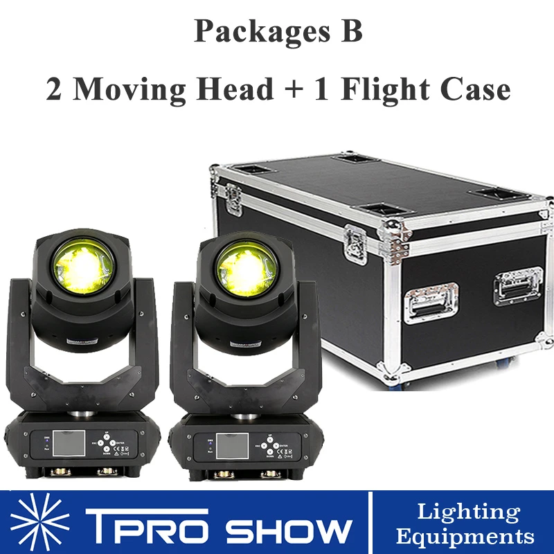 Светодиодный 200W переносное потолочное освещение Лира луч пятна 2in1 сценический