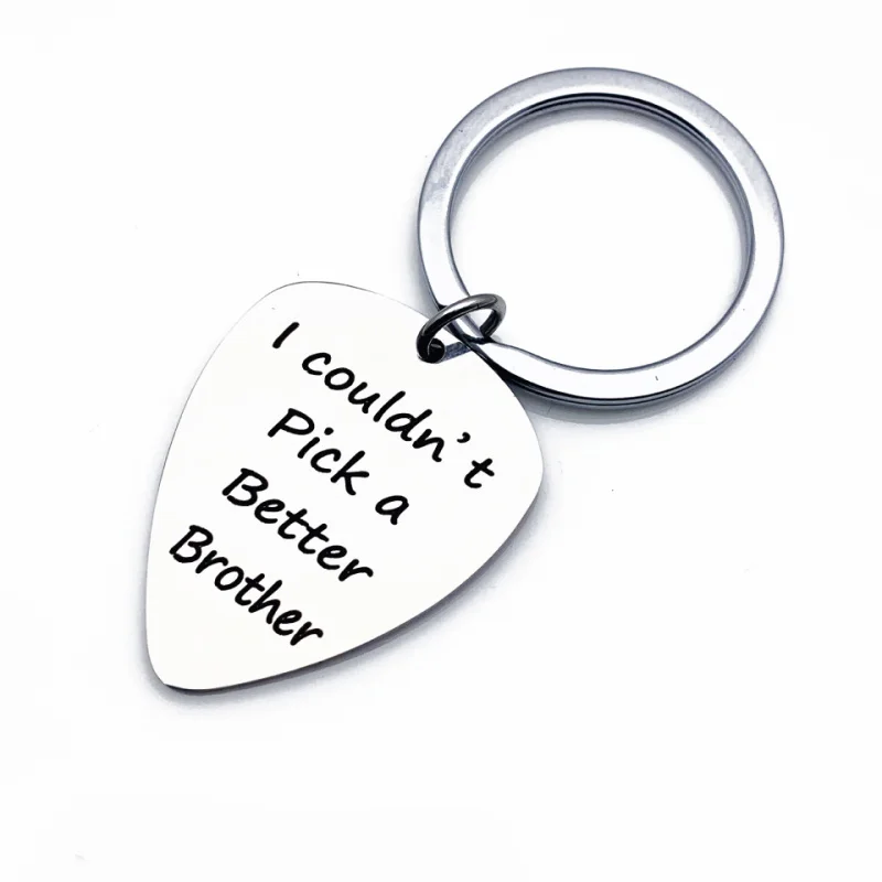 I Couldn't Pick A Better Brother Stainless Steel Keychains DIY Key Rings For Men Women Fashion Jewelry GKC025 | Украшения и