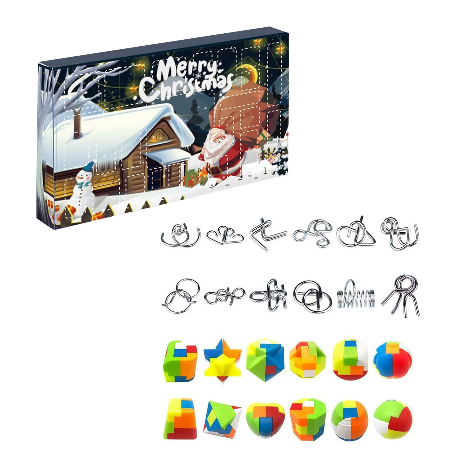 

Fidget Toys Pack Anti Stress Toy Set Marble Relief Christmas Gift For Adults Children Sensory Antistress Relief Figet Toys Box