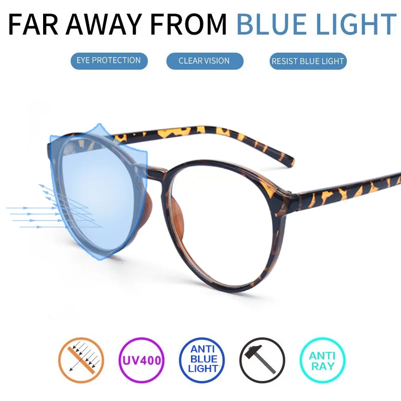 Очки компьютерные для мужчин и женщин с защитой от синего света прозрачными