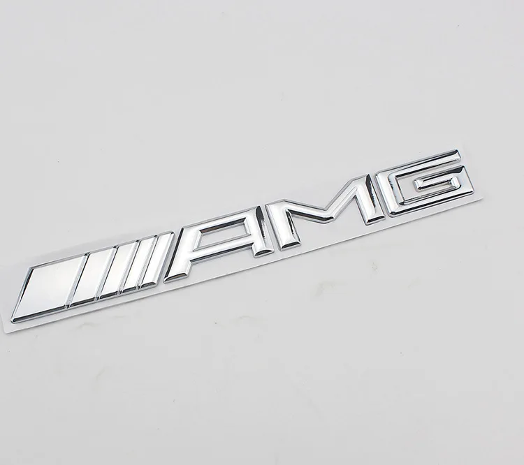 AMG логотип автомобиля подходит для Mercedes Benz модифицированный цинковый сплав задняя маркировка металла 3D стерео маркировка