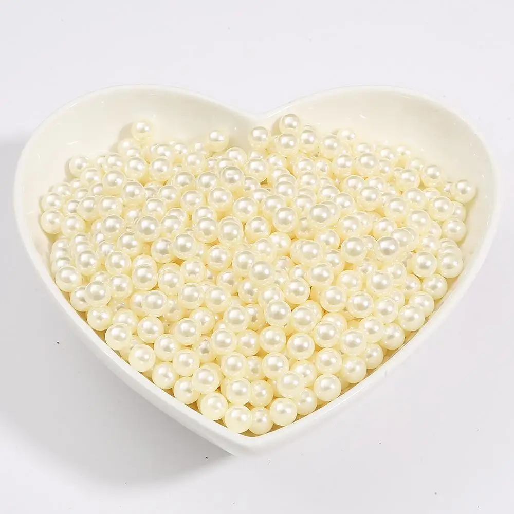 Круглые бусины без отверстия 3 мм | Украшения и аксессуары