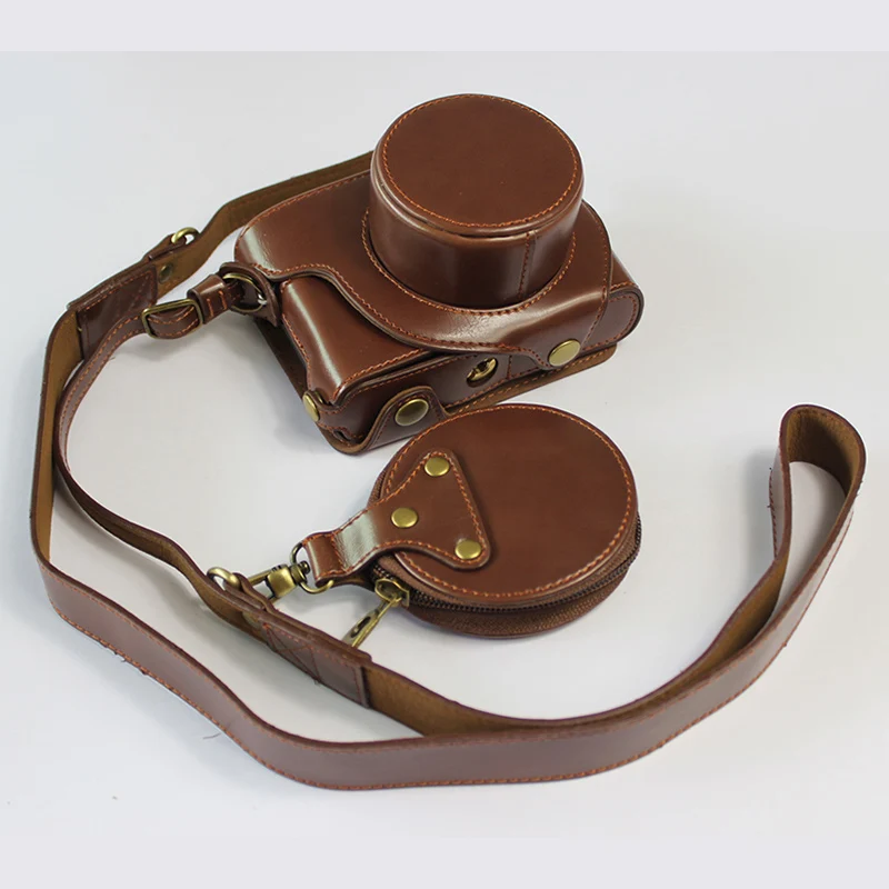 Портативный из искусственной кожи чехол камера сумка для Leica D LUX typ109 Защитный