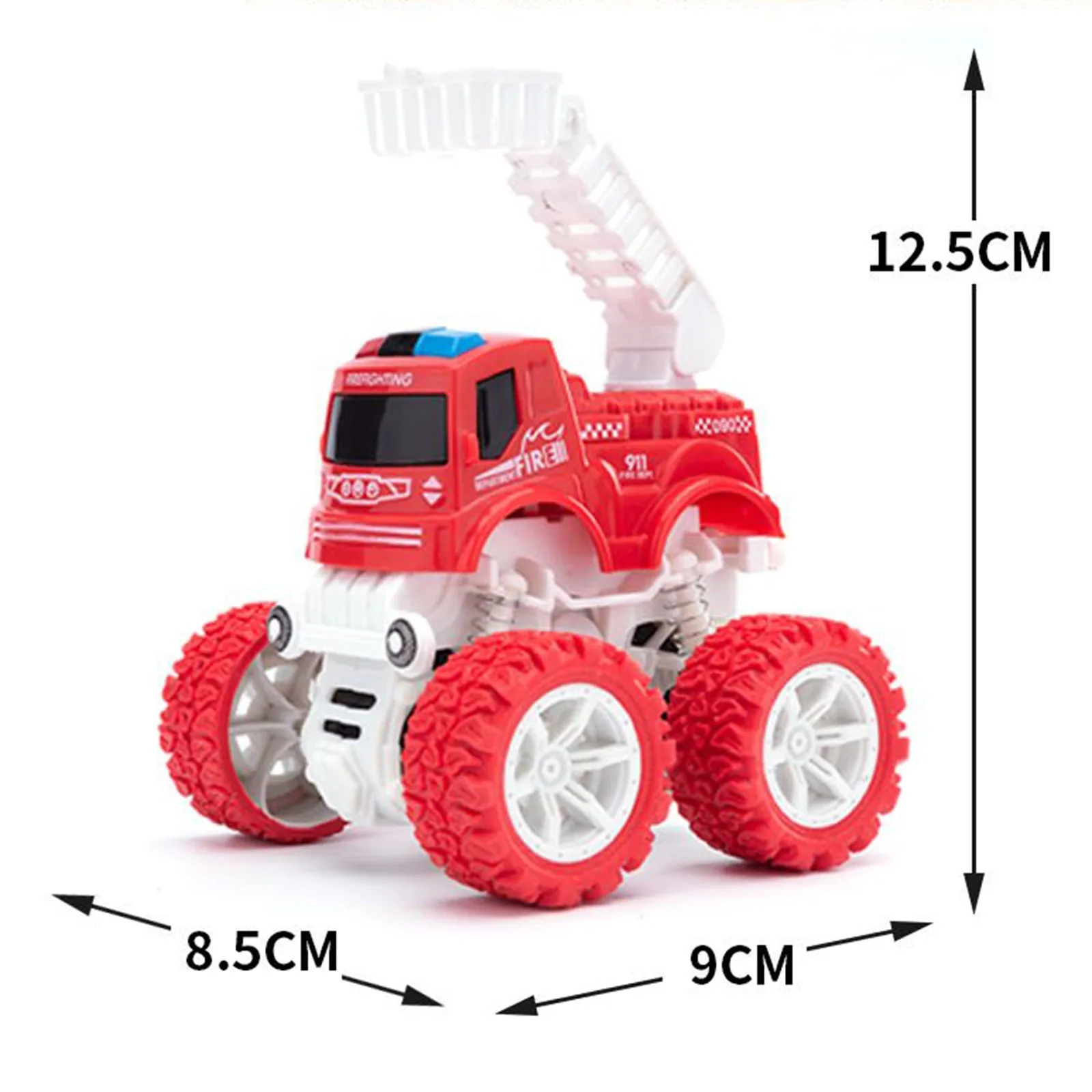 

Children spring toy car boy four-wheel drive off-road pull back car inertial friction power spring toy car
