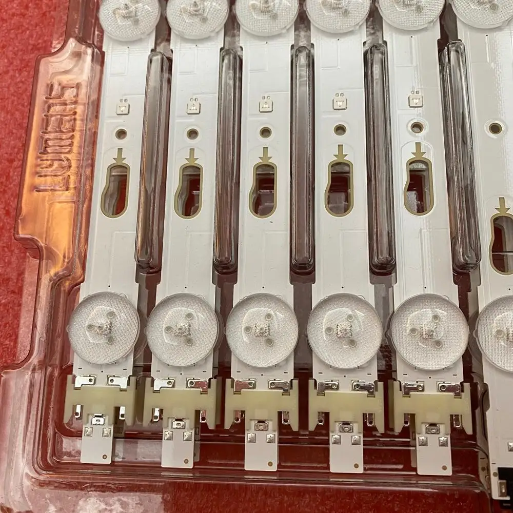 10 шт. Светодиодная панель для UE40MU6105K UE40JU6050 UE40KU6100 UE40KU6000 UE40JU6000 UE40MU6100 UE40JU6072 UE40JU6472 V5DU-400DCA-R1 400DCB on.